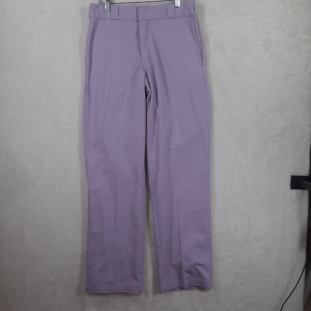 Dickies 874 Original Fit Work Pants Lavender Purple Mens 30x31 Chinos